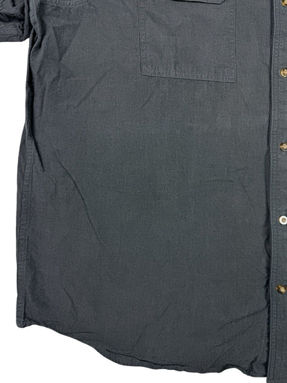 Carhartt Original Fit Black Chambray Short Sleeve Shirt 2XL