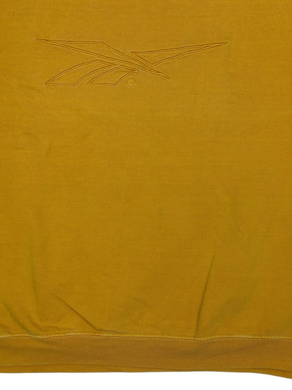 Reebok Vintage Yellow Embroidered Jumper XL