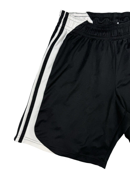 Adidas Retro Black Polyester Climalite Sport Active Shorts Medium