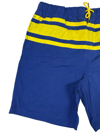 Polo Ralph Lauren Retro Blue Lined Swim Trunk Shorts XL