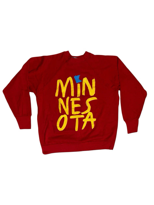 Signal Red Minnesota Printed Travel Novelty USA Jumper XL