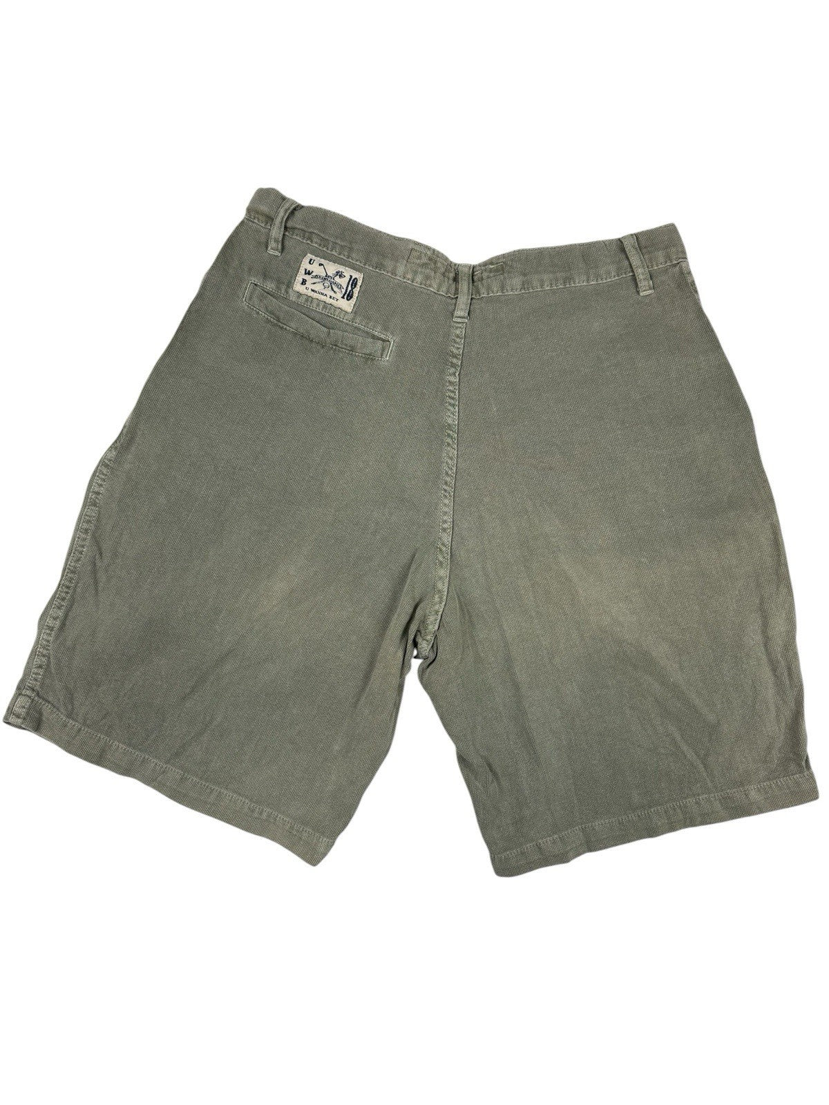 U Wanna Bet SKINS GAME Green Retro Cotton Golf Shorts 32W