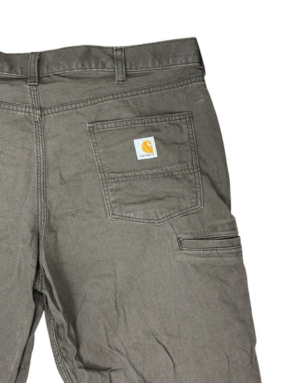 Carhartt Brown Relaxed Fit Workwear Jeans 40W 30L