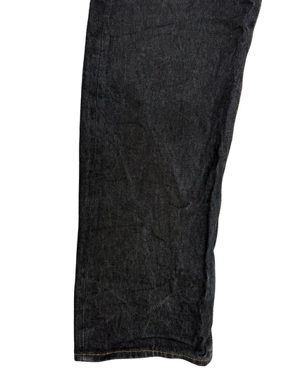 Levi's 501 Dark Blue Denim Jeans 36W 32L