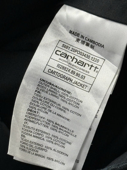 Carhartt WIP Black Cartograph Jacket 2XL