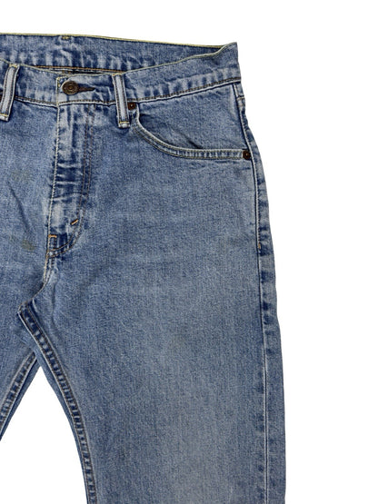 Levi's 505 Blue Regular Straight Leg Denim Jeans 29W 30L