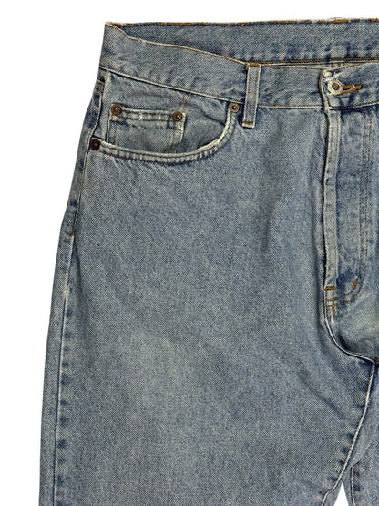 Schott NYC Vintage Blue Denim Jeans 36W 35L