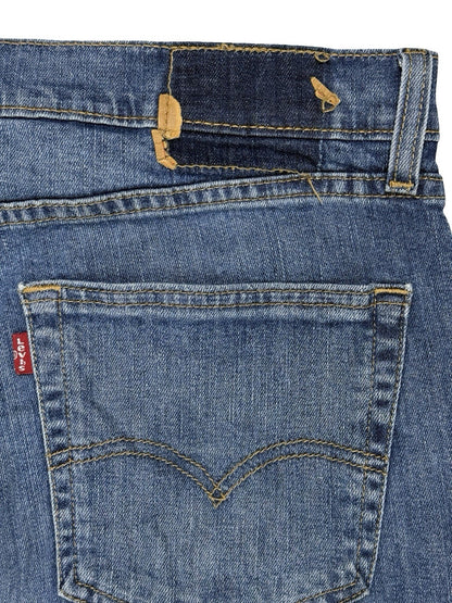 Levi's 505 Blue Regular Straight Leg Denim Jeans 34W 30L