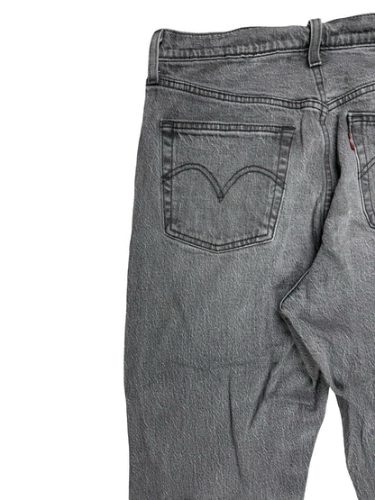 Levi's 501 Grey Faded Denim Jeans 29W 30L