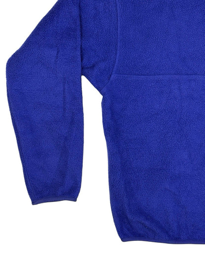 Patagonia Retro Blue Micro Synchilla 1/4 Zip Fleece Jumper Small