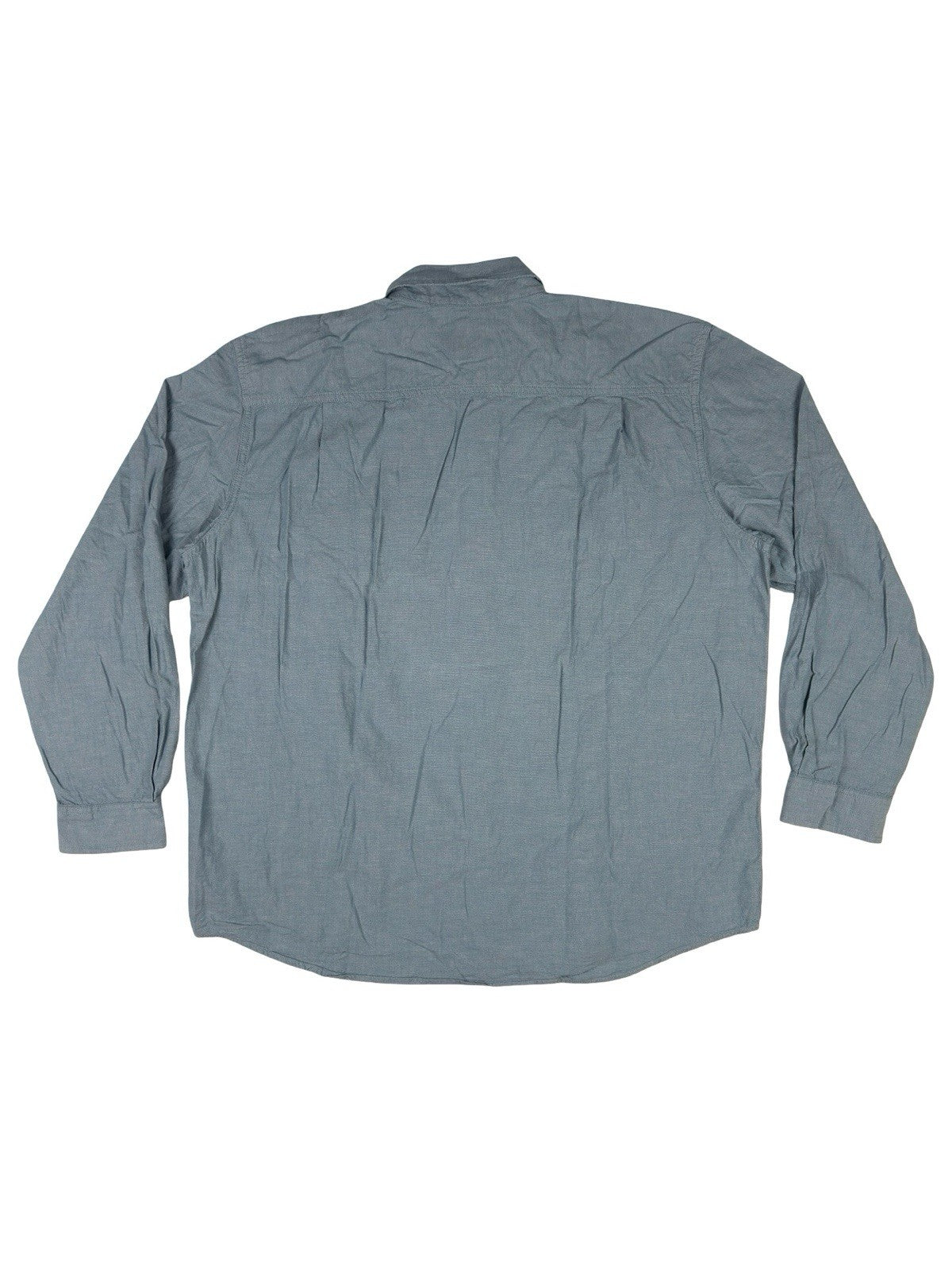 Carhartt Loose Fit Midweight Denim Blue Chambray Long Sleeve Shirt XL