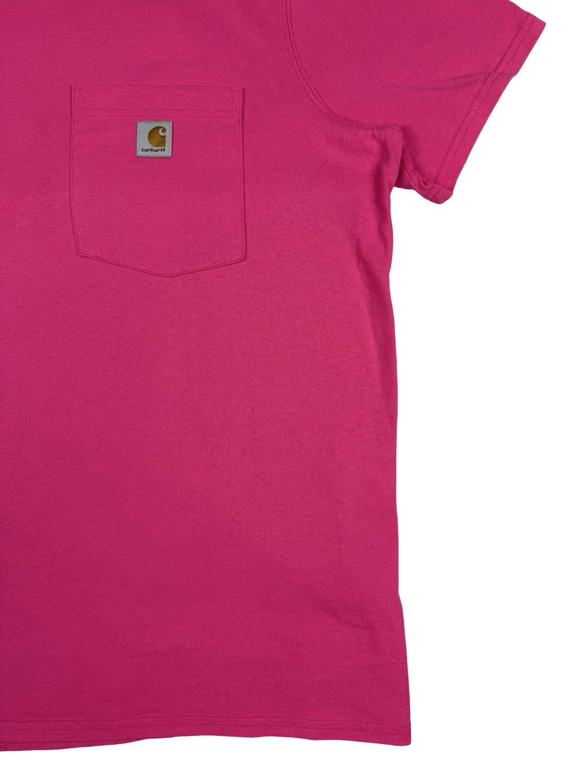 Carhartt Pink K87-W Pocket T-Shirt Loose Fit Women's XL (16-18)