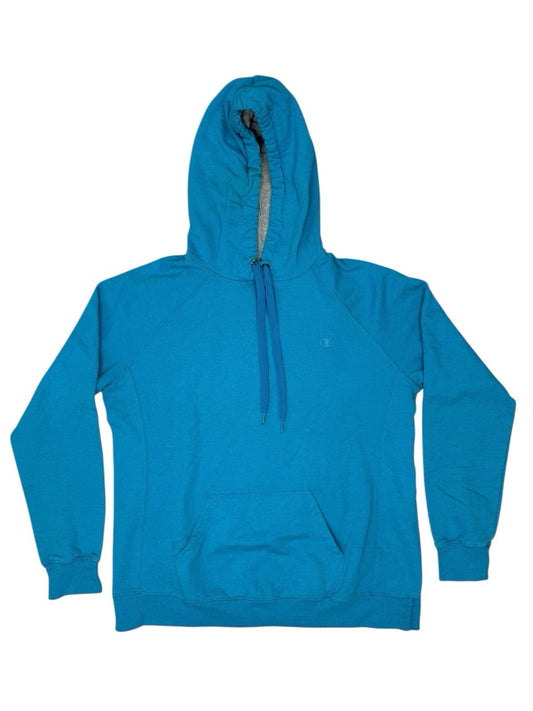 Champion Eco Teal Blue Hoodie XL