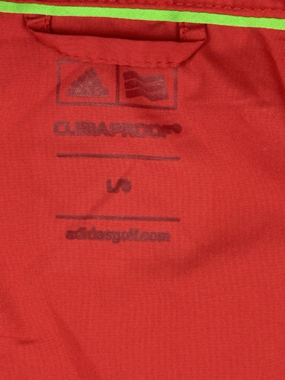 Adidas Retro Red 1/4 Zip Track Jacket Large