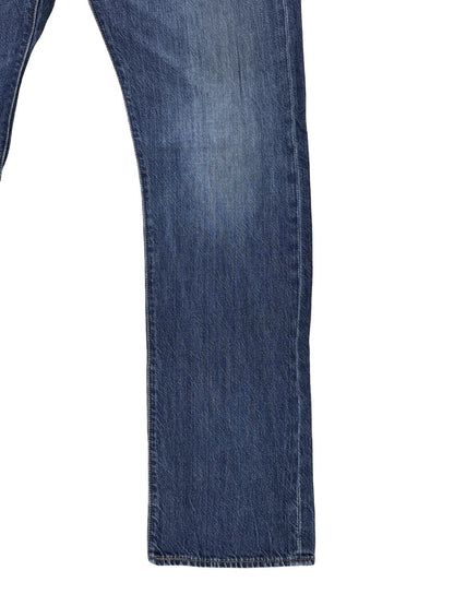 Levi's 501 Blue Straight Leg Denim Jeans 32W 32L