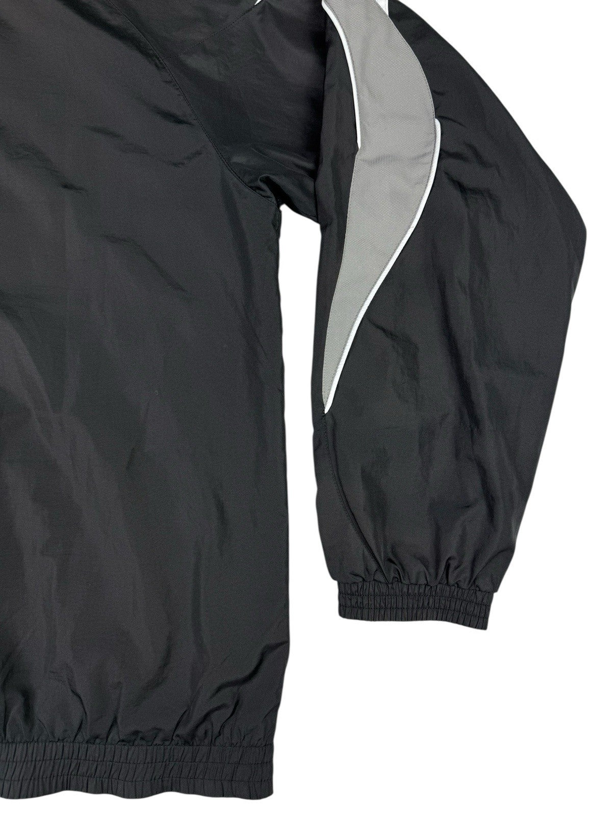Adidas Retro Black Y2K Zip Track Jacket Large 42/44