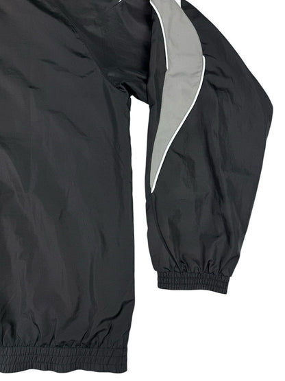 Adidas Retro Black Y2K Zip Track Jacket Large 42/44