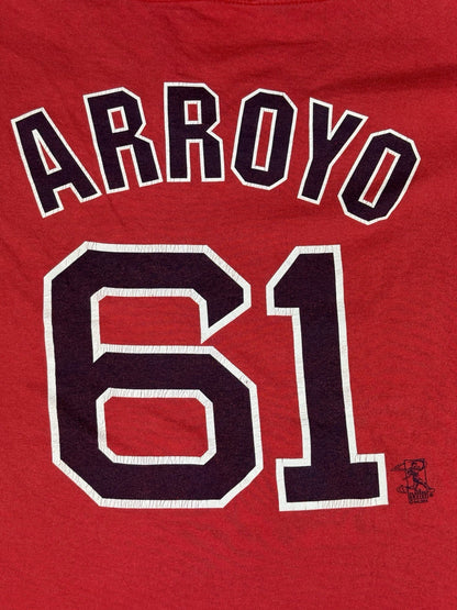 Majestic Boston Red Socks MLB Red Arroyo #61 Top 3XL