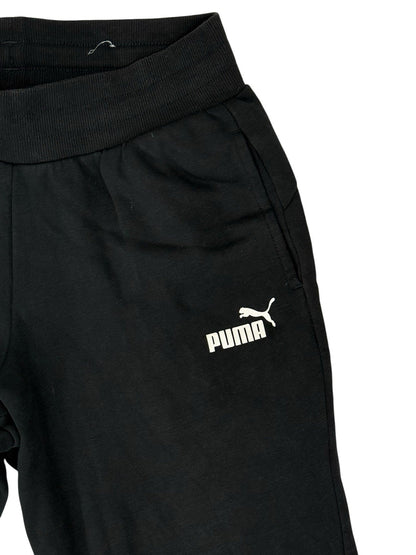 Puma Black Tracksuit Bottoms XS