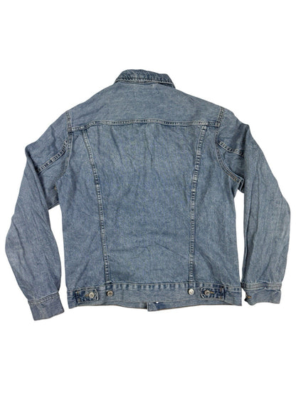 H&M Blue Denim Trucker Jacket Medium
