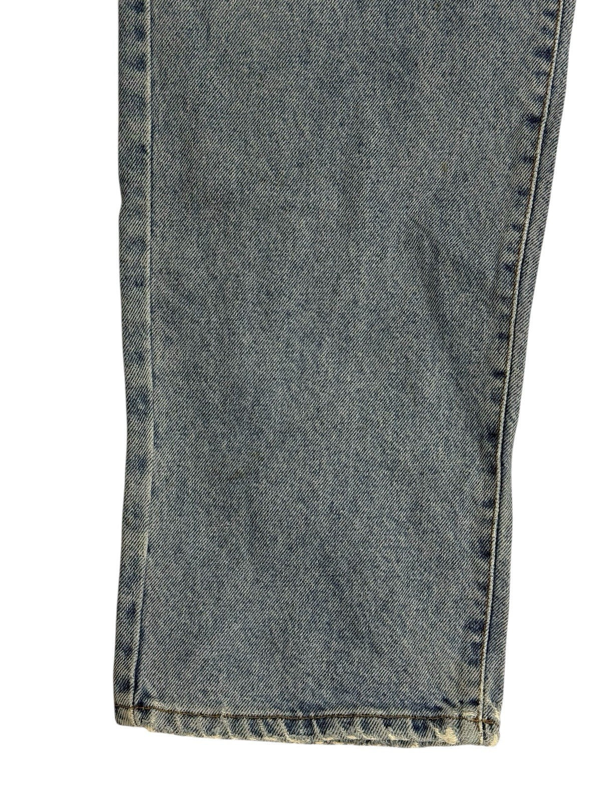 Schott NYC Vintage Blue Denim Jeans 36W 35L