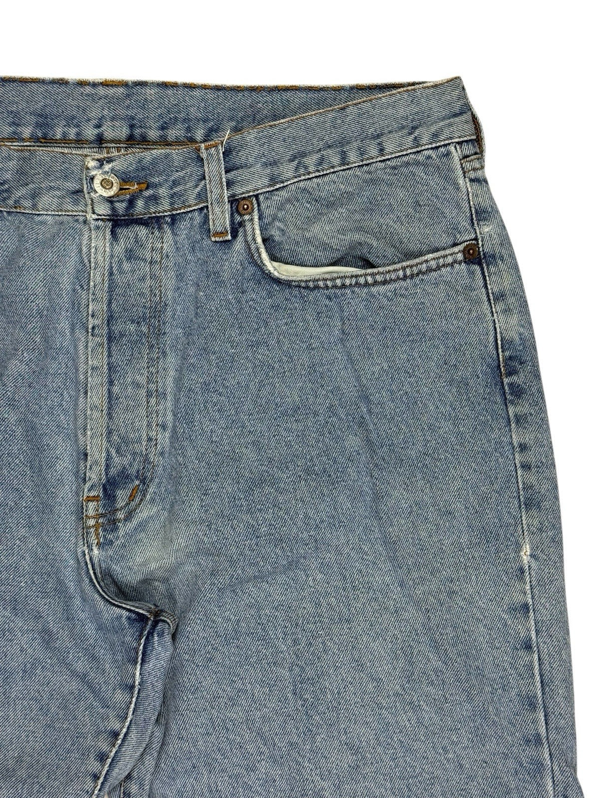 Schott NYC Vintage Blue Denim Jeans 36W 35L
