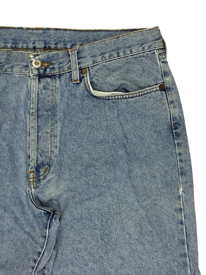 Schott NYC Vintage Blue Denim Jeans 36W 35L