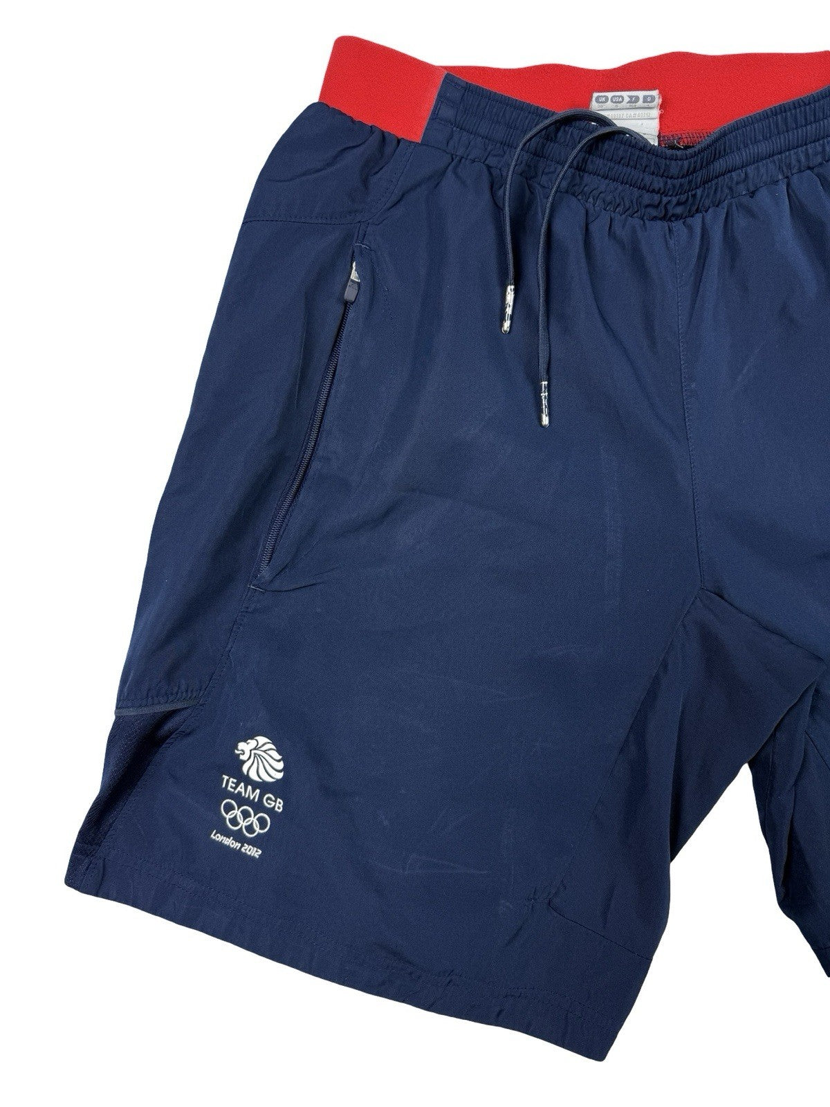 Adidas Blue Team GB London 2012 Olympics Sport Shorts Small 30W