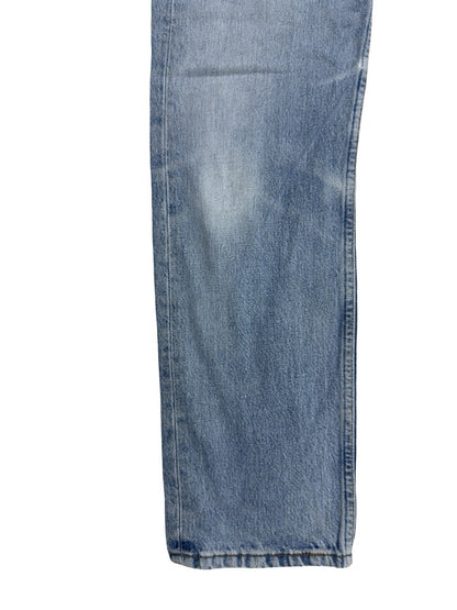Levi's 501 Retro Light Blue Straight Leg Denim Jeans 30W 32L