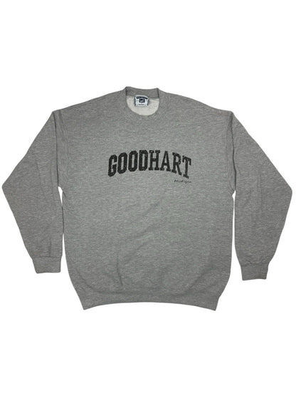 Lee Grey Vintage Heavyweight Goodhart Michigan Jumper Large