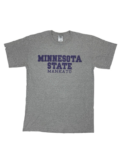 Minnesota State Mankato Grey Retro USA College Top Medium