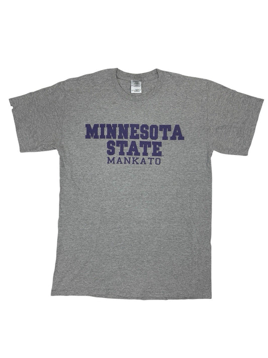 Minnesota State Mankato Grey Retro USA College Top Medium