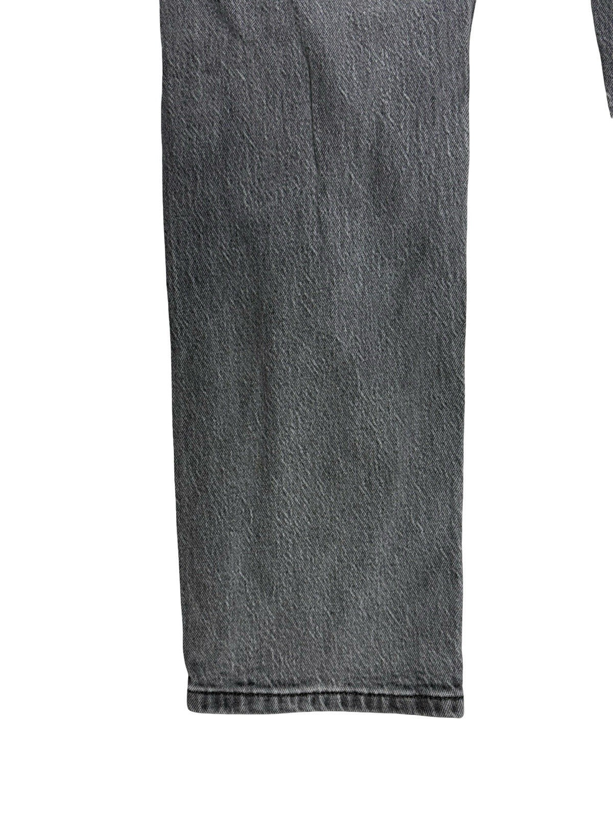 Levi's 501 Grey Faded Denim Jeans 29W 30L