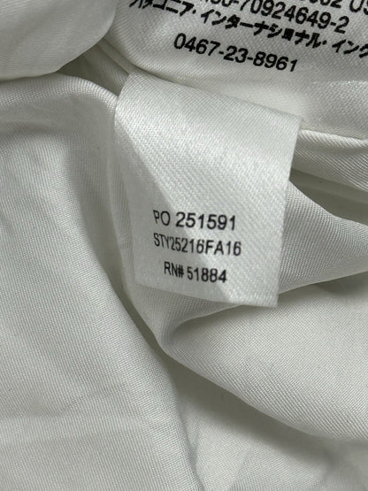 Patagonia White Los Gatos Fleece Gillet Bodywarmer Medium