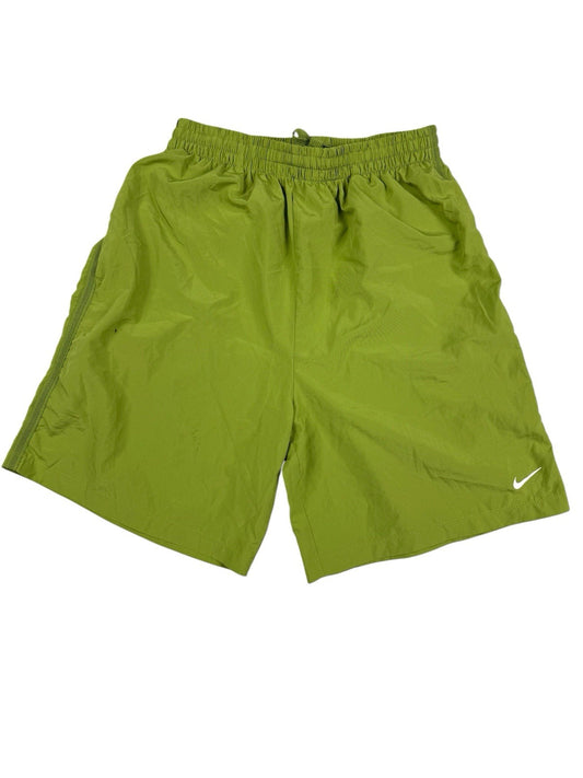 Nike Green Dri Fit Woven Active Training Shorts Youth XL