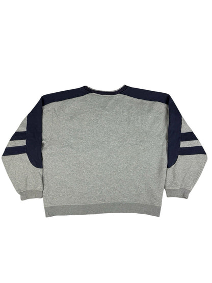 Reebok Retro Grey Embroidered Jumper 2XL
