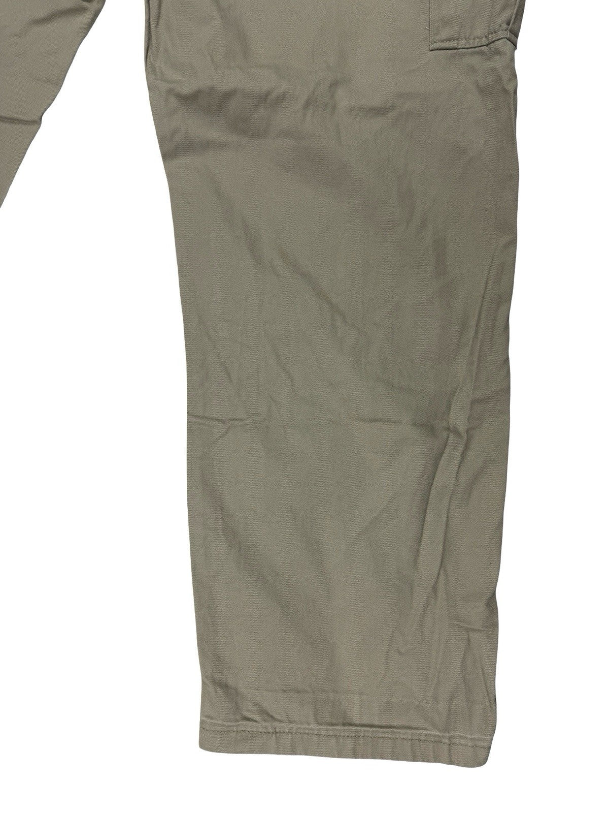 Wrangler Beige Legacy Cargo Twill Chino Trousers Relaxed Fit 36W 32L