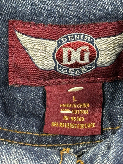 Denim Gear Retro Blue Denim Jacket Large