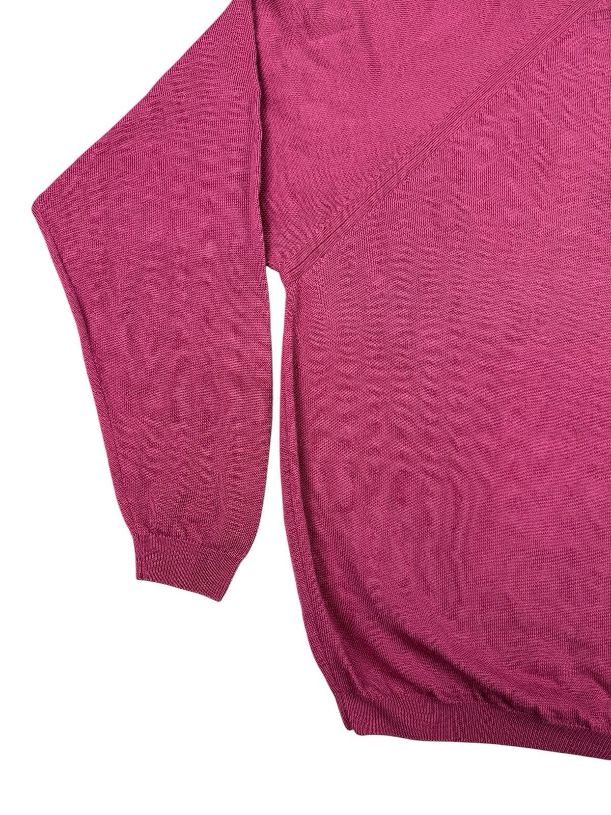 Edinburgh Woolen Mill Pink Wool Knit Jumper Women's XL 22-24