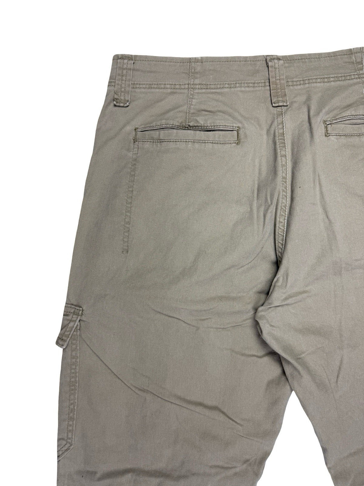 Wrangler Beige Relaxed Fit Cargo Trousers 32W 32L