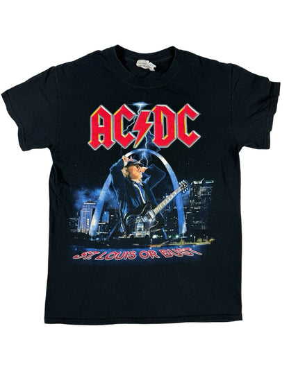 AC/DC Black Rock or Bust St Louis American Tour Top Small