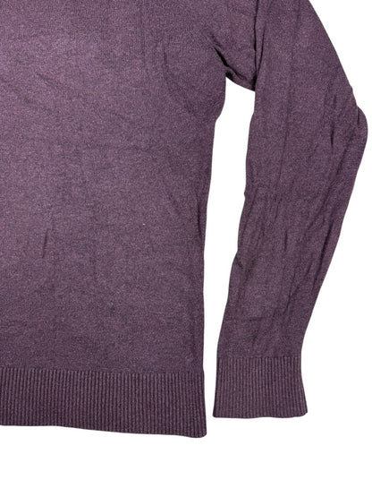 Tommy Hilfiger Purple Prima Cotton Cashmere Jumper Sweater XL