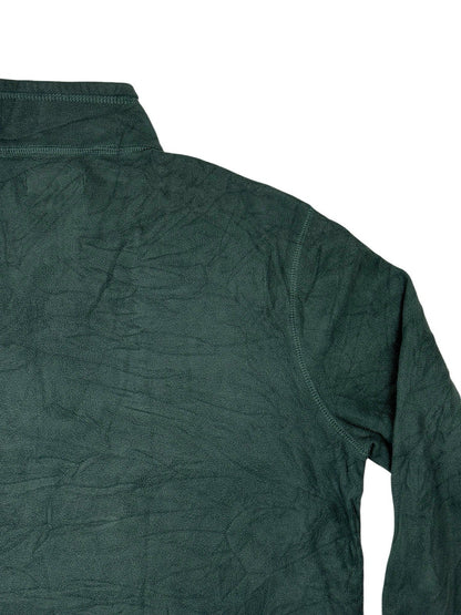 Chaps Green Quarter Zip Fleece Medium