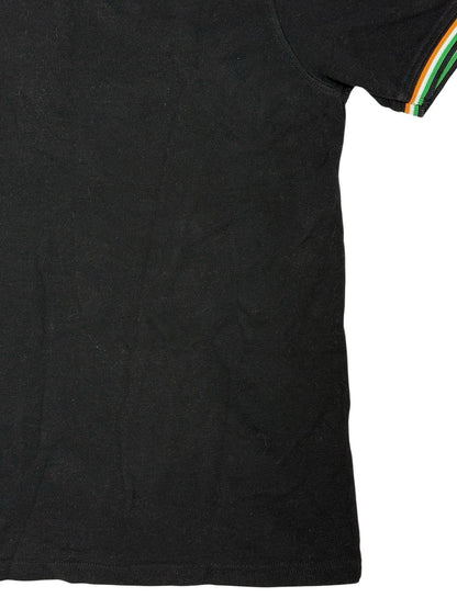 Celtic Football Club Black Cotton Polo Top Medium