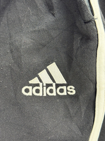 Adidas Vintage Black Polyester Track Trousers 44/46