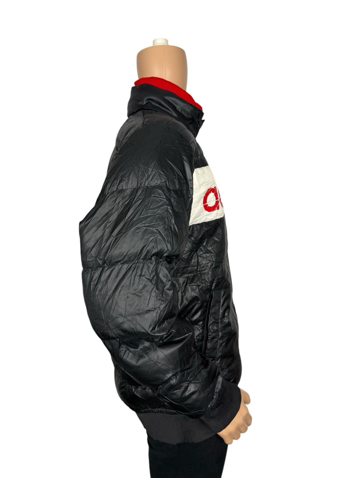 Adidas Firebird Black Down Jacket Medium