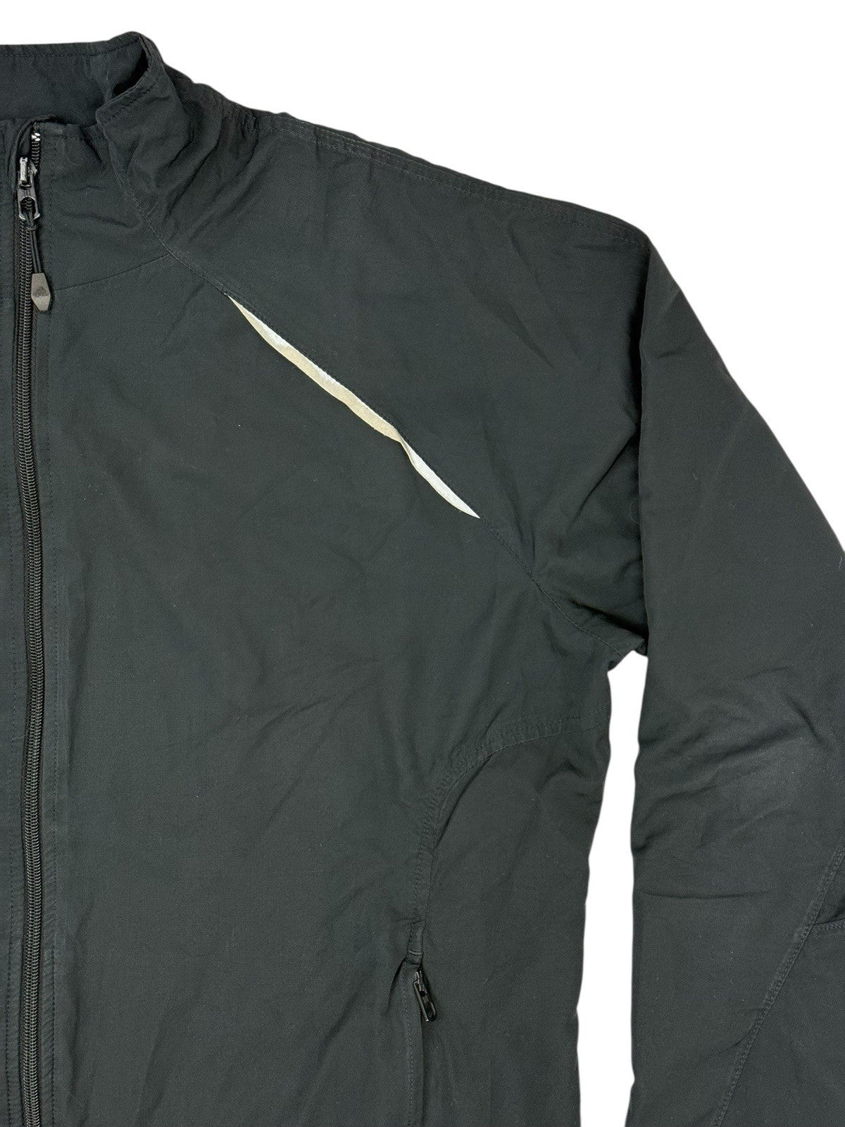 Adidas Black Retro Zip Track Jacket Size XL (22)