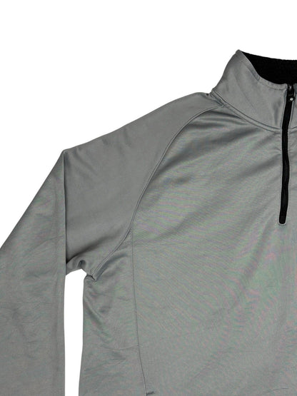 Nautica Competition Grey Quarter Zip Jumper Large