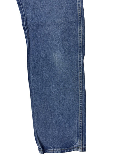 Rustler Wrangler Regular Fit Straight Leg Blue Denim Jeans 32W 30L