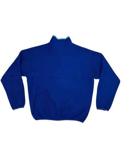 Patagonia Blue Retro Snap Fleece Jumper Size 12